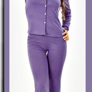 Pijama Pantalon Largo Ref.885  - Pijama Pantalon Largo Ref.885
Talla M
Color Morado