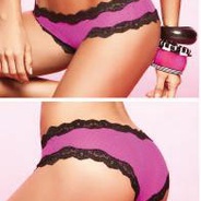 Panty Cachetero Ref.5372 - Panty Cachetero Ref.5372
Color Fucsia con Negro