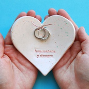 Plato para argollas - Plato diseñado para agarrar anillos
