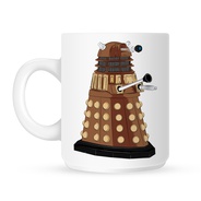 Mug Doctor who + stickers - Mug con 1 de 6 personajes representativos de la famosa serie de BBC Doctor Who