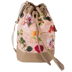 Tula Azalea Rosa - Puedes usarla como tipo manos libres con la cargadora larga, o como tipo morral solo ajustando la cargadora en el mosquetón redondo. es perfecto para cualquier ocasión