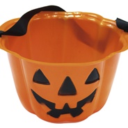 Balde de Calabaza  - A pedir dulces con estas linda calabaza.
