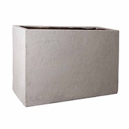 Matera Cemento 04 Ref: Jardinera 10060 - Ideal para balcones, esquinas y división de espacios. Llévala en acabado acanalado o liso. Antes de la compra confirma la existencia de unidades y tiempos de entrega.