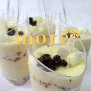 Mousse (espuma) de chocolate - Pedido mínimo: 16 porciones