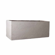 Matera Cemento 01 Ref: Jardinera 80 - Ideal para balcones, esquinas y división de espacios. Llévala en acabado acanalado o liso. Antes de la compra confirma la existencia de unidades y tiempos de entrega.