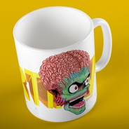 Mug Aliens - Mug con uno de los 13 Aliens más chéveres de la cultura popular.