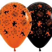 Bombas Halloween surtidas R-12 - Decora tu fiesta de Halloween con estas bombas surtidas.  Paquete por 20 unidades. 
